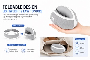 <b>USB</b> Rechargeable Eye Massager Infrared Therapy <b>Heated</b> Eye Relaxation Machine - Product Image 4