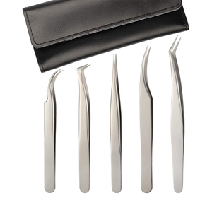 Pinces à cils droites pour les professionnels des salons, pinces à cils légères pour une utilisation confortable - Product Image 2