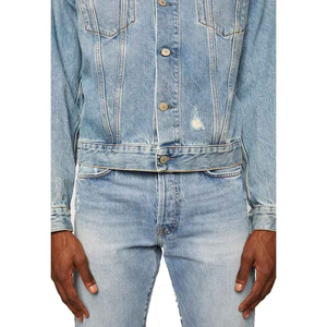 Chaquetas de Mezclilla para Hombre de Alta Gama al por Mayor, Nueva Colección, Lavables, Transpirables y de Secado Rápido - Product Image 6