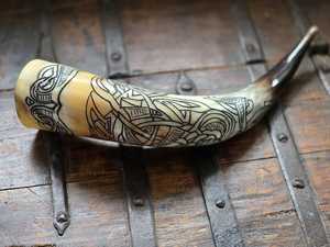 Vente chaude M.I.G. Chopes Viking Vintage Artisanales en Verre Naturel Poli de Qualité Supérieure Écologiques pour Bière et Vin – Idéales pour la Chambre et l'Isolation Thermique - Product Image 6
