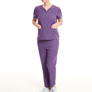 Tenues d'infirmière personnalisées, ensembles de blouses médicales, uniformes d'hôpital en toile à séchage rapide - Product Image 1