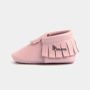 RELEVO INDUSTRIES Zapatos de Cuero Personalizados para Bebés Unisex, Suela Blanda, Antideslizantes, Flexibles, Cómodos y Ligeros para Interiores - Product Image 5