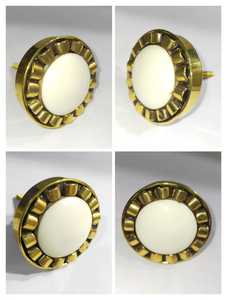 Bouton en pierre naturelle de luxe pour armoires et tiroirs design - Product Image 6
