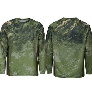 Chemise à capuche de pêche à manches longues pour homme personnalisée, protection UV solide UPF 50, séchage rapide, respirante, vêtements de sport - Product Image 4
