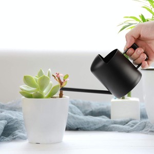Arrosoir élégant à long bec pour l'entretien moderne des plantes d'intérieur et d'extérieur, poignée ergonomique, débit d'eau fluide, résistant à la rouille, durable - Product Image 6