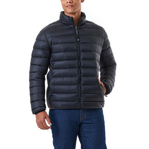 Fabricant de vestes matelassées personnalisées OEM, vêtements d'extérieur imperméables pour l'hiver, respirants, en polyester, à capuche, pour le froid, Vornex - Product Image 1
