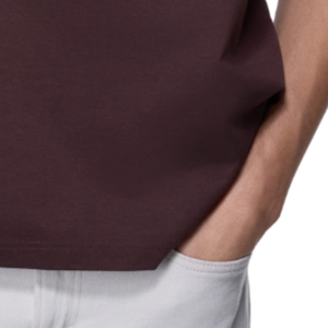 T-shirt en coton surdimensionné à col rond, doux et résistant, pour le quotidien, le streetwear et les vêtements de sport, personnalisable OEM ODM, vente en gros, usine - Product Image 6
