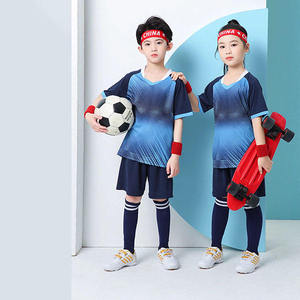 Wholesale Custom Children Soccer Football Uniform Jerseys Football Shirts Custom Jersey Stitched Personalized Uniforms for Kids - Product Image 1