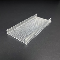 Bming – Nouveaux diffuseurs prismatiques en polycarbonate extrudé, transparents, linéaires, légers et écologiques pour éclairage LED