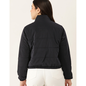 Abrigos Acolchados Holgados de Invierno para Mujer, Tallas Grandes, Chaqueta Acolchada Premium OEM, Ropa Casual para Exteriores, Cierre de Cremallera Resistente al Viento - Product Image 5