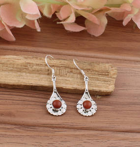 Boucles d'oreilles pendantes turquoise en argent sterling 925, bijoux de luxe pour femmes, occasion de fête, pierre de naissance de décembre - Product Image 2