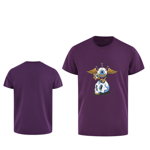 เสื้อยืดคอตตอน 100% สกรีนโลโก้แบรนด์ของคุณเองแบบขายส่ง เสื้อยืดเปล่าผู้ชาย เสื้อยืดลำลองผู้ชาย เสื้อยืด DTF - Product Image 4