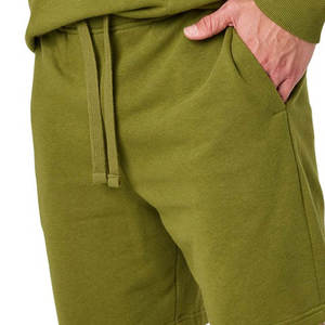 กางเกงขาสั้นลำลองผู้ชายเอวกลาง น้ำหนักเบา ยืดหยุ่น แห้งเร็ว ทนทาน ผลิตจากผ้าโพลีเอสเตอร์ผสมฝ้าย เหมาะสำหรับเล่นกีฬาและกิจกรรมกลางแจ้ง - Product Image 4