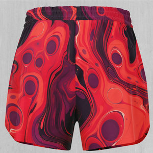 Shorts de Playa Personalizados con Protección Solar, Sublimados, de Malla, Unisex, Casuales, para Mujer, Shorts de Verano - Product Image 6