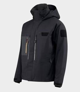Veste de chasse et de pêche personnalisée à 3 couches, coque rigide, pour hommes, coupe-vent, respirante, imperméable, vêtements de performance pour l'extérieur - Product Image 4