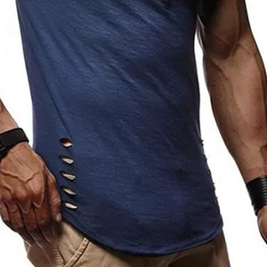 Camiseta de Alta Visibilidad para Hombre, 100% Algodón, Estilo Informal, Ecológica, Corte Regular, Cuello Extendido, Personalizable, para Verano - Product Image 5