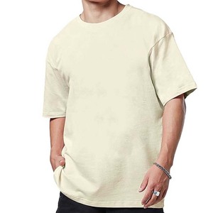 เสื้อยืดผู้ชายทรงโอเวอร์ไซส์ ล้างสีแบบแอซิดวอช ทรงหลวม สไตล์สตรีทแฟชั่น เนื้อผ้านุ่ม สวมใส่สบาย เหมาะสำหรับใส่ลำลองและใช้ในชีวิตประจำวัน - Product Image 3