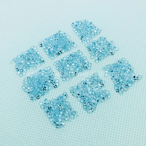 Topacio Azul Cielo Natural de 10 mm con Corte Corazón, Piedra Preciosa Suelta Facetada de Alta Calidad, Certificado IGI por Quilate, SUNSHINE JAIPUR GEMS, Venta al por Mayor - Product Image 2