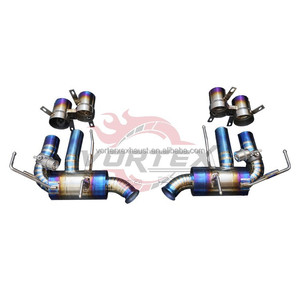 Système d'échappement Catback complet avec soupape en alliage de titane Vortex Grade 5 pour Ferrari F12 - Product Image 5