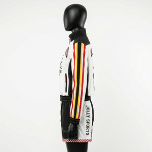 Conjunto Deportivo Corto de Poliéster de Alta Calidad para Mujer, Transpirable, con Logotipo Sublimado - Product Image 5