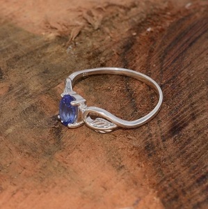 Natural Tanzanite Gemstone <b>Ring</b> 925 Sterling Silver Handmade Elegant <b>Ring</b> <b>Fine</b> Jewelry Gift for Women - Product Image 3