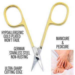 Wholesale Rate Cuticle <b>Nail</b> Manicure Scissors Stainless Steel Durable Fordable Special Design <b>Nail</b> Care Manicure Scissors - Product Image 2
