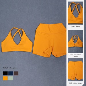 Conjunto de Yoga Premium para Mujer, Leggings Deportivos de Cintura Alta sin Costuras y Sujetador Deportivo, Ropa de Gimnasio y Fitness - Product Image 2