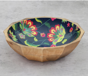 Unique Animal-Printed Wooden Bowl Set High Quality for Home Dinner Table or Soup by Tayyab Handicraft - Product Image 4