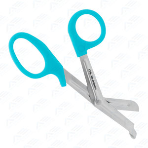 Tijeras para Vendajes de Trauma Médico, Tijeras para Vendajes EMT, Instrumentos Médicos Quirúrgicos, Herramienta de Rescate, Tijeras de Trauma con Mango Azul Cielo - Product Image 4