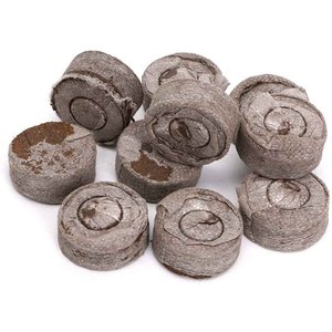 Disques de tourbe de coco de haute qualité, granulés de coco, pellets de cocopeat prêts à l'emploi pour pépinière. - Product Image 1