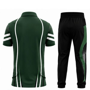 High-End Cricket Team Uniform Manufactured with Performance Polyester Fabric Comfortable Athletic Fit and Exceptional Durability - Product Image 2