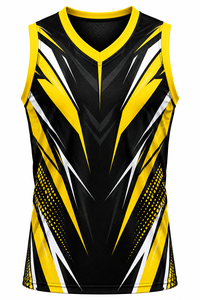 Maillot de volley-ball court en mesh léger, personnalisable avec logo d'équipe, contrôle de l'humidité, extensible dans quatre directions, tenue athlétique pour club - Product Image 1