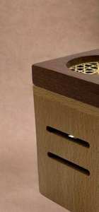 Quemador de Bakhoor de Madera Hecho a Mano, Quemador de Bakhoor de Lujo, Mabkhara Premium, Quemador de Oud de Madera, Quemador de Incienso Decorativo, Aromatizador de Madera - Product Image 3