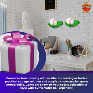 Support de balle de golf portable de haute qualité en polypropylène avec fixation murale et vis - Product Image 4