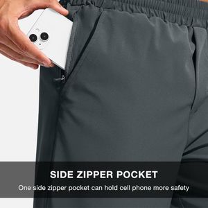Pantalones Cortos Deportivos Personalizados para Hombre, Color Carbón, con Cordón en la Cintura, para Entrenamiento Físico, Deportivos, Casuales, con Bolsillos - Product Image 4