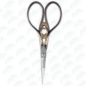 กรรไกรสแตนเลสกรรไกรสำหรับช่างตัดผมสไตล์ยุโรปคลาสสิกกรรไกรแฟนซีคุณภาพสูง - Product Image 3