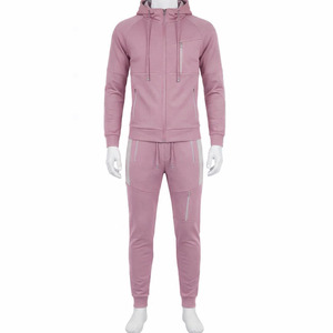 <b>Top</b> Trending Hooded Zip Up Tracksuit for Men Custom Logo High Quality Breathable 100% Cotton <b>Low</b> Price Factory Direct Sale - Product Image 2