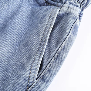 Nouveauté été : Short en jean rétro coréen pour homme, coupe ample et large, délavé et tendance - Product Image 2