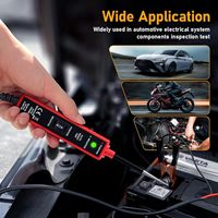 Testeur de circuit Power Probe, stylo de test pour système électrique automobile, 6 à 24V, activation des composants, polarité, lumière LED