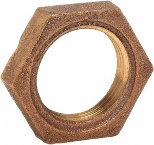 1/2-Inch Female Pipe <b>Thread</b> Brass <b>Lock</b> Nut (AOL-07) - Product Image 5