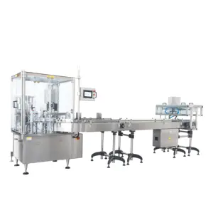 Automatic Ivd Animal Sera Aseptic Drop Bottle microtubes Liquid Filling Machine