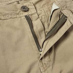 Shorts chino pour homme, taille haute, 100% coton, style smart casual, avec poches, couleur unie, légers, respirants, logo personnalisé - Product Image 5