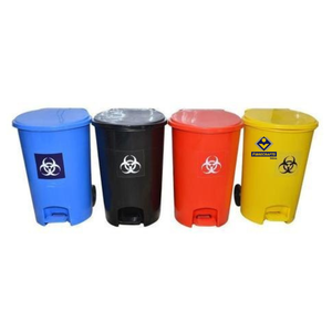 2026 Eco-Friendly Outdoor Wet-Dry Separation Induction <b>Sensor</b> Automatic Foot Pedal Plastic Garbage <b>Bin</b> - Product Image 6