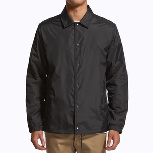 High Quality Fabric Comfortable/Breathable Custom Made Nylon Materiel Winter <b>Men</b> Coaches <b>Jackets</b> Available <b>For</b> Online Sale - Product Image 2