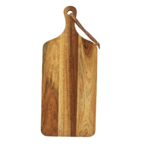 Tabla de Cortar de Madera de Acacia Orgánica, Decoración Navideña, Tabla de Cortar de Madera para Cocina, Tamaño y Forma Personalizables - Product Image 3