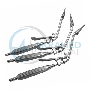 High Quality 3 Pcs Hemorrhoid Suction Ligator Set Straight Angled Up <b>Down</b> CE Certified Colorectal Surgical Instruments - Product Image 1