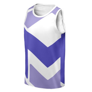 Débardeur Homme Personnalisé en Gros, Impression par Sublimation Intégrale, Maillot sans Manches en Polyester, Gilet de Sport, Singlet d'Entraînement en Gros - Product Image 3