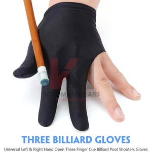 Guantes Premium para Billar y Snooker, Ligeros, Transpirables, Material Duradero, Ajuste Cómodo para el Control del Taco - Product Image 1