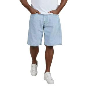High Quality Custom Men's Canvas Denim <b>Jeans</b> Shorts 100% Cotton Casual Baggy Summer Brown Carpenter <b>Elastic</b> <b>Waist</b> OEM Service - Product Image 3