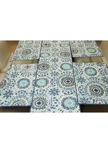 Elegantes Manteles Individuales de Algodón con Diseño Floral Moderno, Duraderos y Elegantes para Decoración de Mesa de Comedor - Product Image 6